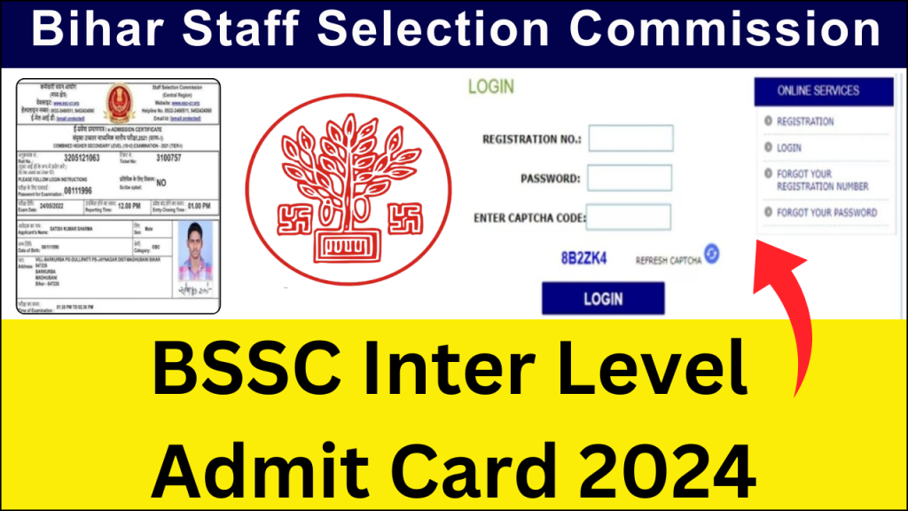 BSSC Inter-level Admit Card 2024