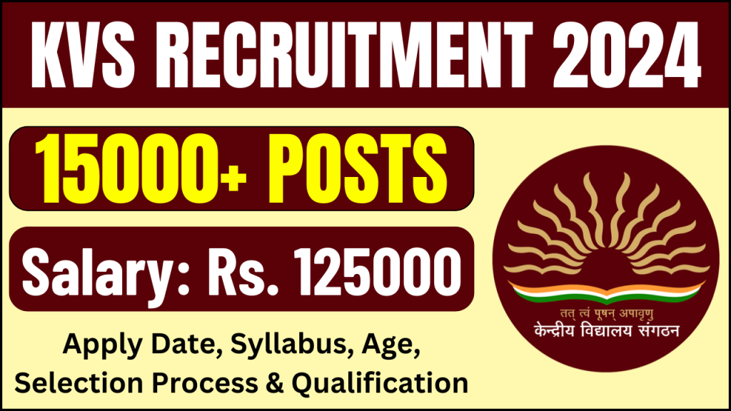 KVS Recruitment 2024