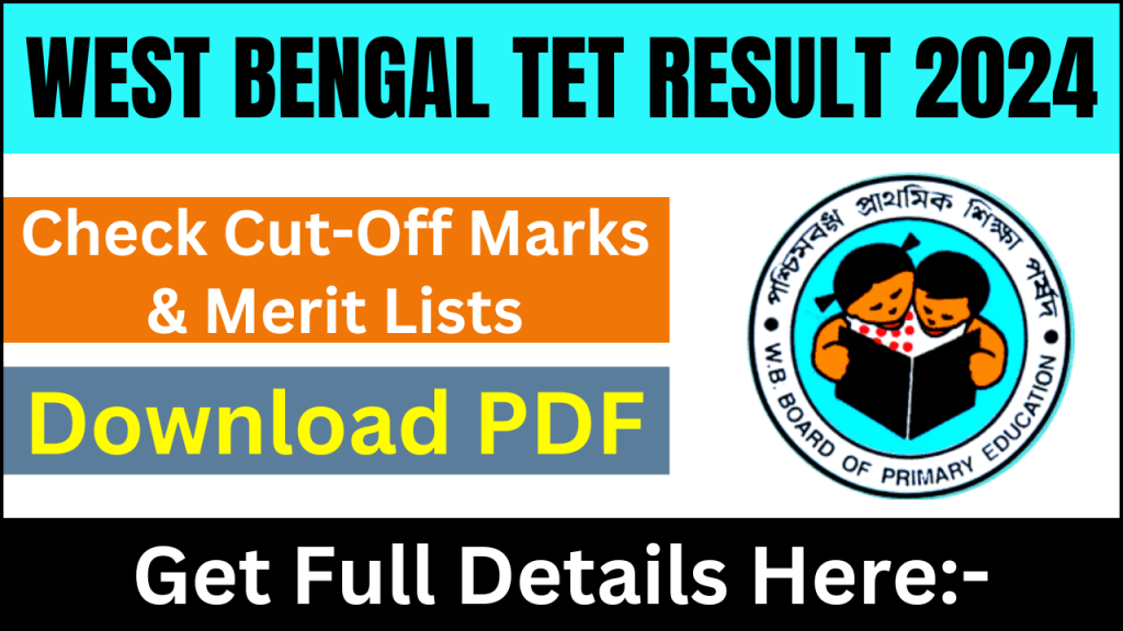 West Bengal TET Result 2024